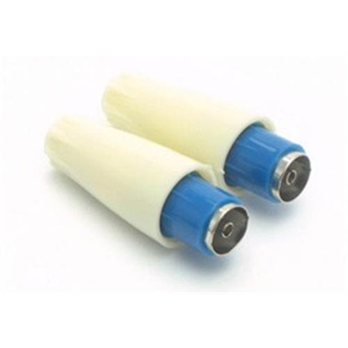 ADAPTADOR METRONIC 438103  (  2  - Branco  - Adaptador TV 9,52 mm - Fêmea   ) 