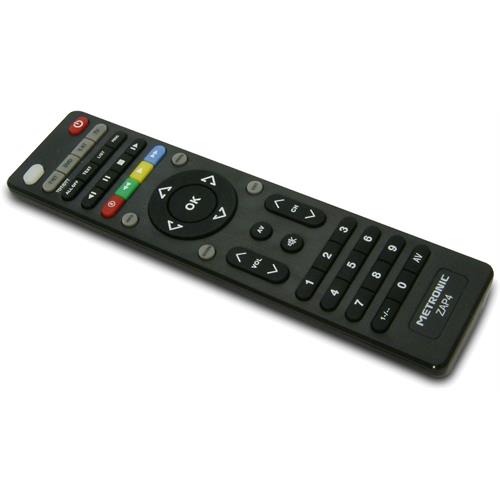 TELECOMANDO UNIVERSAL METRONIC 495325  (  Preto  - Permite controlar 4 aparelhos: TV, TDT, SAT e DVD -...  ) 