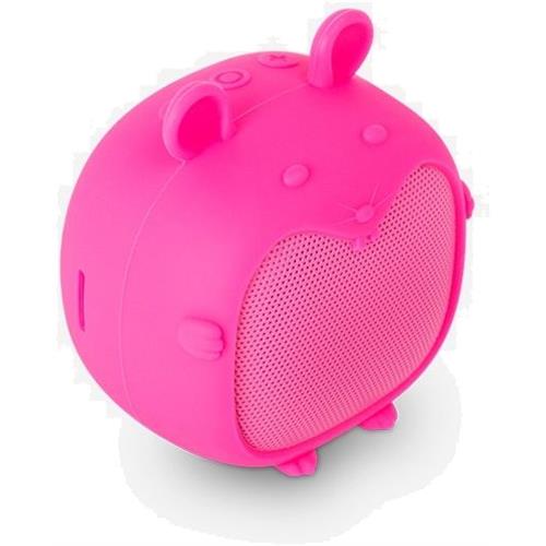 COLUNA BLUETOOTH SPC SOUND PUPS ROSA  (  3 W - Rosa  - Sistema de mãos livres - Bluetooth 4.2 - Autonomia: 3 horas - USB   ) 