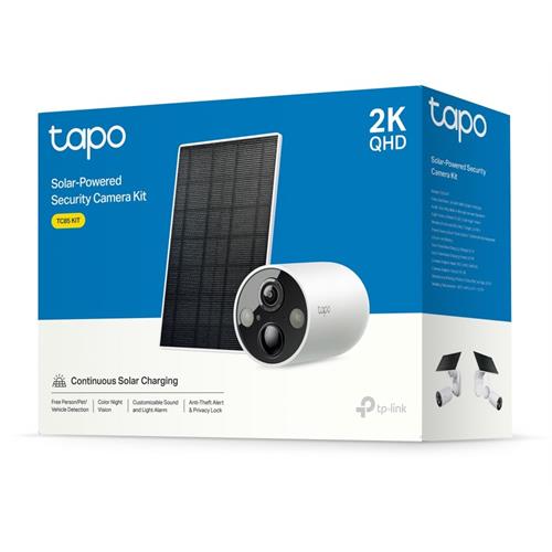 CAMARA DE VIGILÂNCIA TP-LINK TC85 KIT  (  2560 x 1440 Mpx - Visualização em Direto 2K QHD - Fonte de A...  ) 