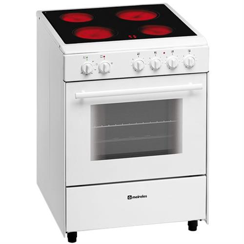 FOGÃO MEIRELES E604W.1  (  Vitrocerâmica  - 4 Z  - Estático   ) 